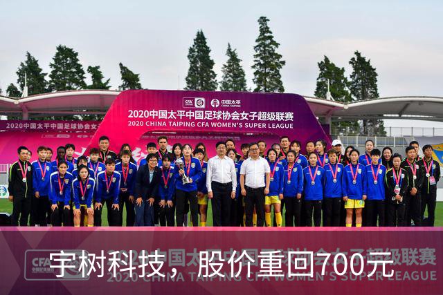 宇树科技，股价重回700元